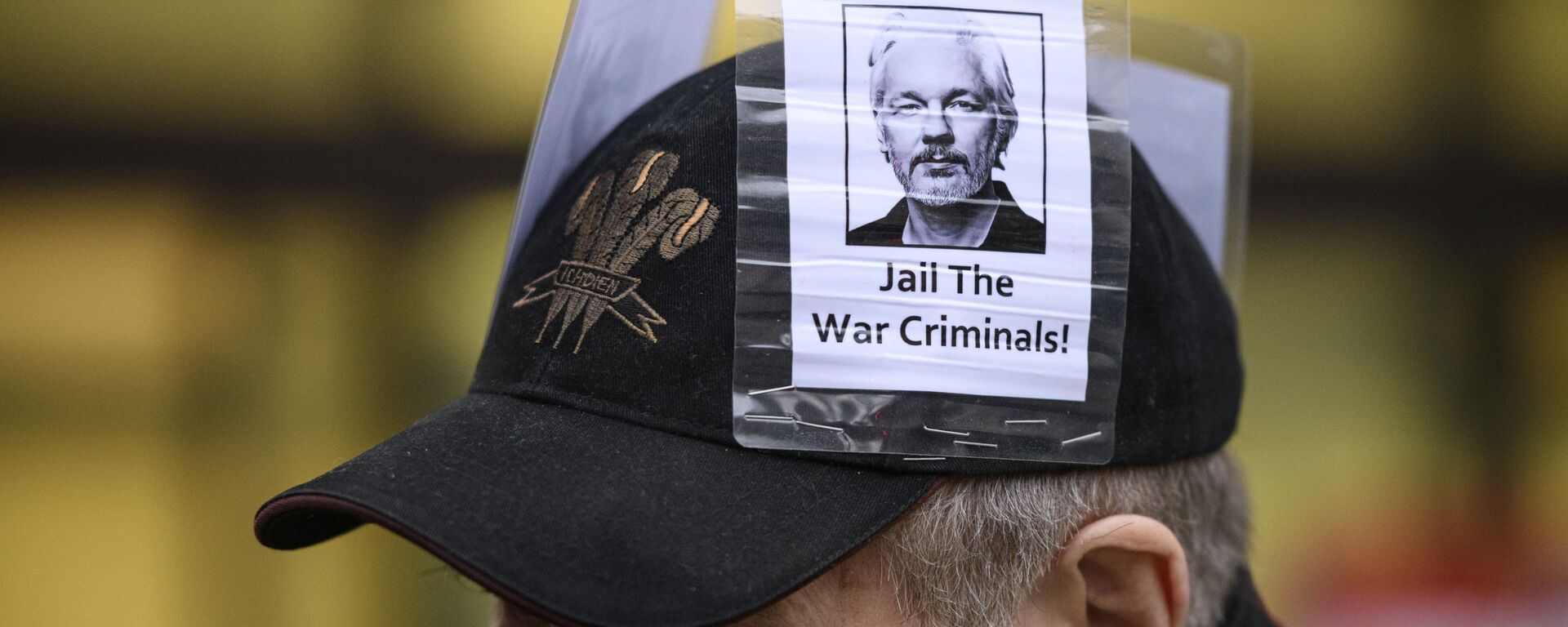 Người tham gia cuộc biểu tình ủng hộ Julian Assange ở London - Sputnik Việt Nam, 1920, 21.04.2022