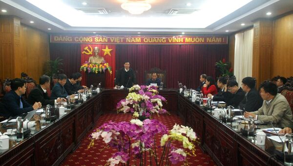 Đoàn công tác của Bộ NN và PTNT làm việc với lãnh đạo tỉnh và các sở, ban, ngành của tỉnh Bắc Kạn. - Sputnik Việt Nam