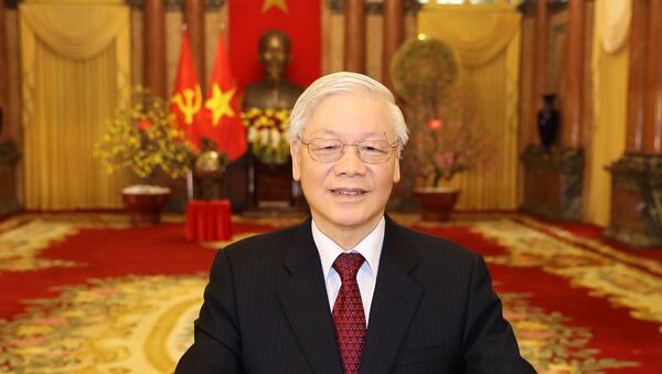 Tổng Bí thư, Chủ tịch nước Nguyễn Phú Trọng đọc Thư chúc Tết cổ truyền Canh Tý 2020 - Sputnik Việt Nam