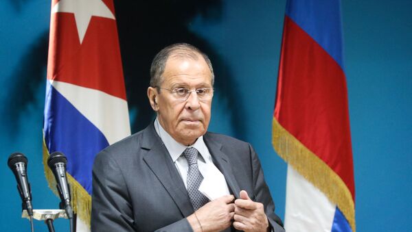 Ngoại trưởng Nga Sergei Lavrov tại Cuba  - Sputnik Việt Nam