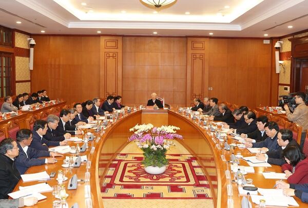 Tổng Bí thư Nguyễn Phú Trọng: Phải thực sự dân chủ khi soạn Văn kiện Đại hội Đảng Tổng Bí thư Nguyễn Phú Trọng: Phải thực sự dân chủ khi soạn Văn kiện Đại hội Đảng - Sputnik Việt Nam