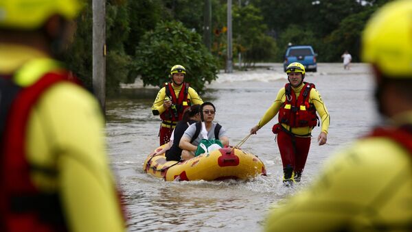 Gió mạnh và lũ lụt tại Úc - Sputnik Việt Nam