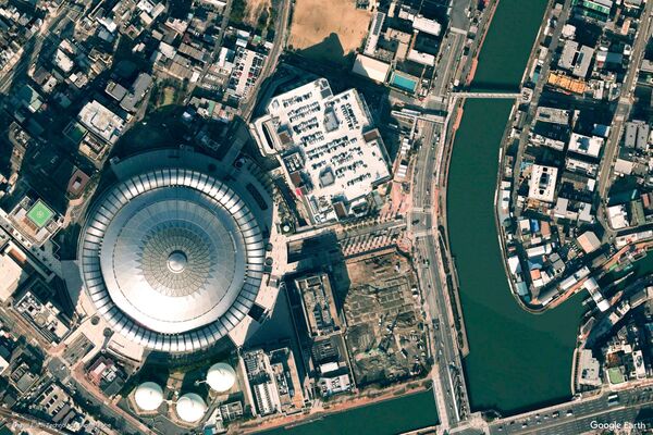 Thành phố Osaka, Nhật Bản trong bức ảnh chụp từ không gian. - Sputnik Việt Nam