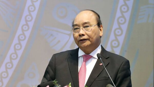 Thủ tướng Nguyễn Xuân Phúc phát biểu hội nghị - Sputnik Việt Nam