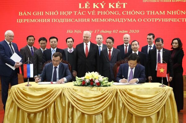 Việt Nam và Nga hỗ trợ nhau phòng chống tham nhũng Việt Nam và Nga hỗ trợ nhau phòng chống tham nhũng - Sputnik Việt Nam
