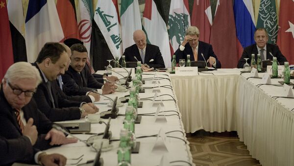 Các thành viên tham gia cuộc đàm phán về Syria tại Vienna - Sputnik Việt Nam