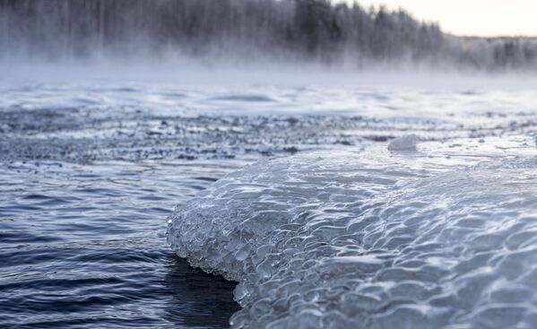 Quang cảnh dòng sông Shuya đóng băng, Karelia - Sputnik Việt Nam