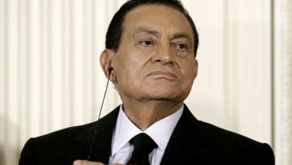 Cựu Tổng thống Ai Cập Hosni Mubarak. - Sputnik Việt Nam