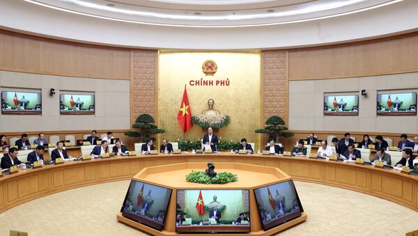 Thủ tướng Nguyễn Xuân Phúc chủ trì phiên họp Chính phủ thường kỳ tháng 2 năm 2020. - Sputnik Việt Nam