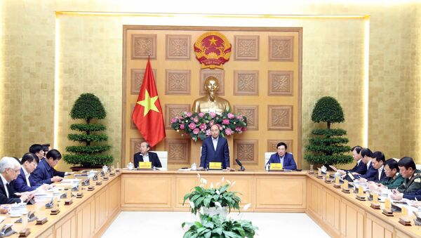 Thủ tướng Nguyễn Xuân Phúc phát biểu ý kiến. - Sputnik Việt Nam
