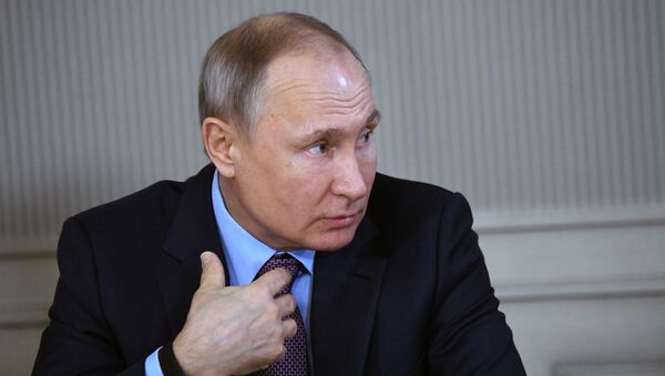 Chuyến thăm và làm việc của Tổng thống Nga V. Putin tới tỉnh Ivanovo. - Sputnik Việt Nam