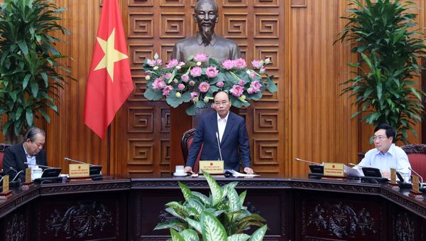  Thủ tướng Nguyễn Xuân Phúc phát biểu. - Sputnik Việt Nam