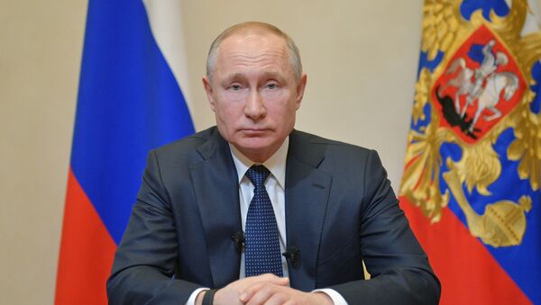 Tổng thống Nga Vladimir Putin giải quyết coronavirus - Sputnik Việt Nam