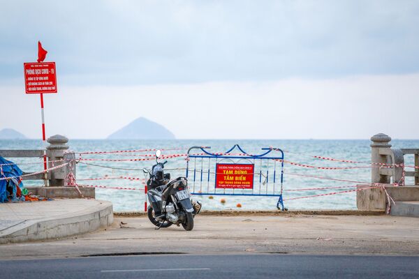 Bãi biển đóng cửa ở Nha Trang, Việt Nam - Sputnik Việt Nam
