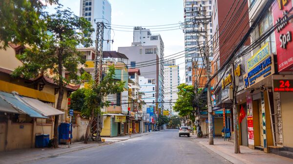 Đường phố vắng vẻ ở thành phố nghỉ mát Nha Trang, Việt Nam - Sputnik Việt Nam