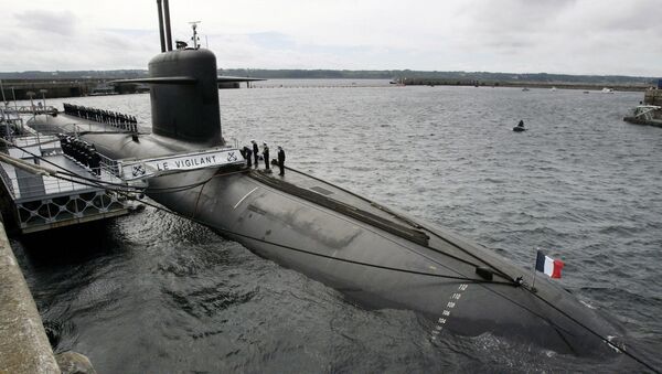 Tàu ngầm hạt nhân Pháp Le Vigilant - Sputnik Việt Nam