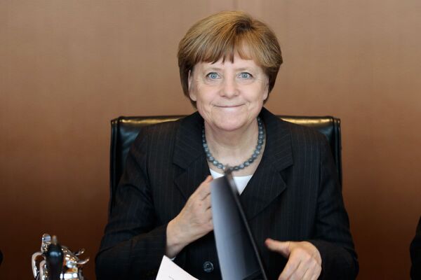 Thủ tướng Đức Angela Merkel tiến hành cuộc họp hàng tuần của nội các Bộ trưởng Chính phủ tại Berlin - Sputnik Việt Nam