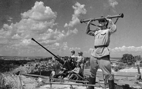 Các pháo thủ phòng không bảo vệ bầu trời tự do của thành phố Sevastopol đã được giải phóng - Sputnik Việt Nam