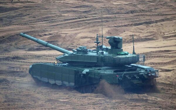 Xe tăng T-90M Đột phá tại cuộc tập trận Nga-Bêlarut Tây-2017 - Sputnik Việt Nam