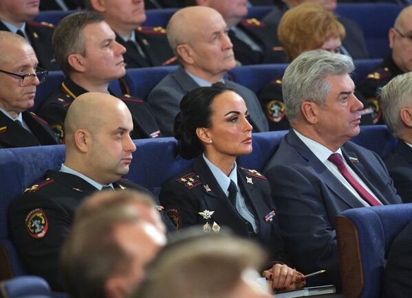 Đại diện chính thức của Bộ Nội vụ Nga, Thiếu tướng Cảnh sát Irina Volk - Sputnik Việt Nam