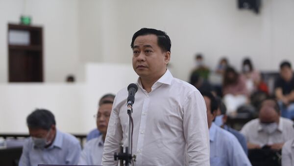 Bị cáo Phan Văn Anh Vũ tại tòa - Sputnik Việt Nam