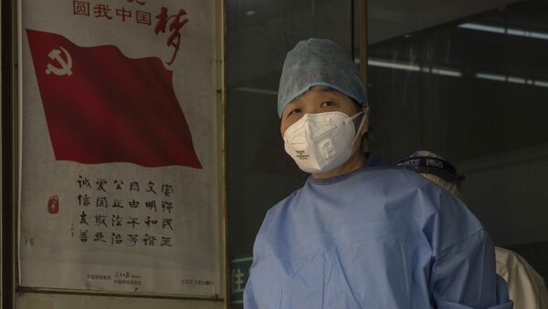 Nhân viên y tế Vũ Hán trong đại dịch coronavirus - Sputnik Việt Nam