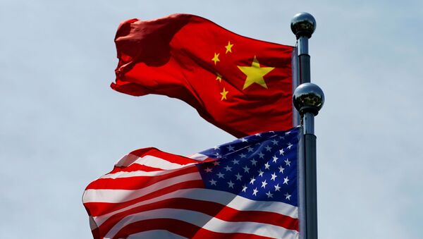 Cờ của Trung Quốc và Hoa Kỳ - Sputnik Việt Nam