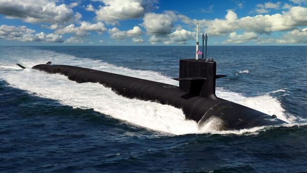 Tàu ngầm mang tên lửa hạt nhân «Colombia»  - Sputnik Việt Nam