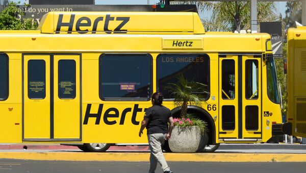 Сông ty lớn nhất chuyên cho thuê xe là «Hertz». - Sputnik Việt Nam