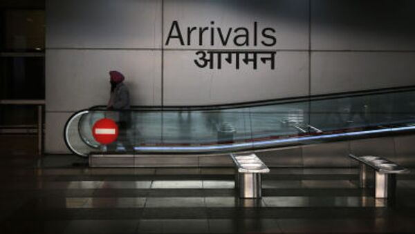 Sân bay quốc tế Indira Gandhi ở New Delhi, Ấn Độ. - Sputnik Việt Nam