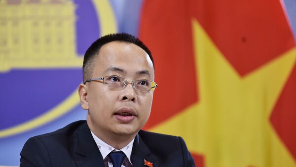 Phó Phát ngôn Bộ Ngoại giao Đoàn Khắc Việt thông báo một số hoạt động đối ngoại của Việt Nam. - Sputnik Việt Nam