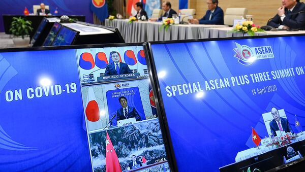 Сuộc họp trực tuyến của các bộ trưởng kinh tế theo định dạng ASEAN+3 - Sputnik Việt Nam