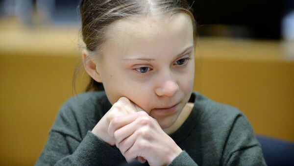 Nhà hoạt động sinh thái Thụy Điển Greta Thunberg - Sputnik Việt Nam