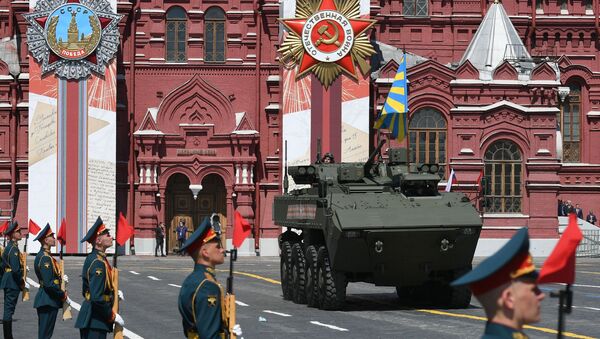 Cuộc diễu hành quân sự kỷ niệm 75 năm Chiến thắng ở Moskva. - Sputnik Việt Nam
