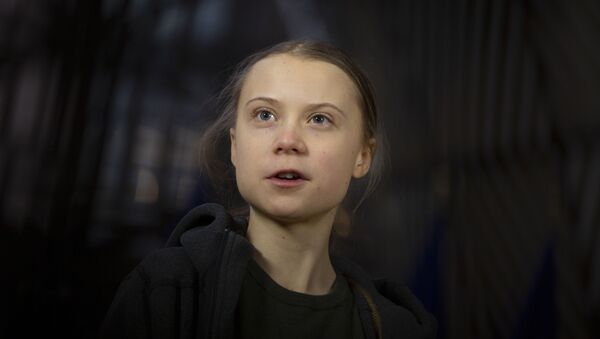 Nhà hoạt động Thụy Điển Greta Thunberg - Sputnik Việt Nam