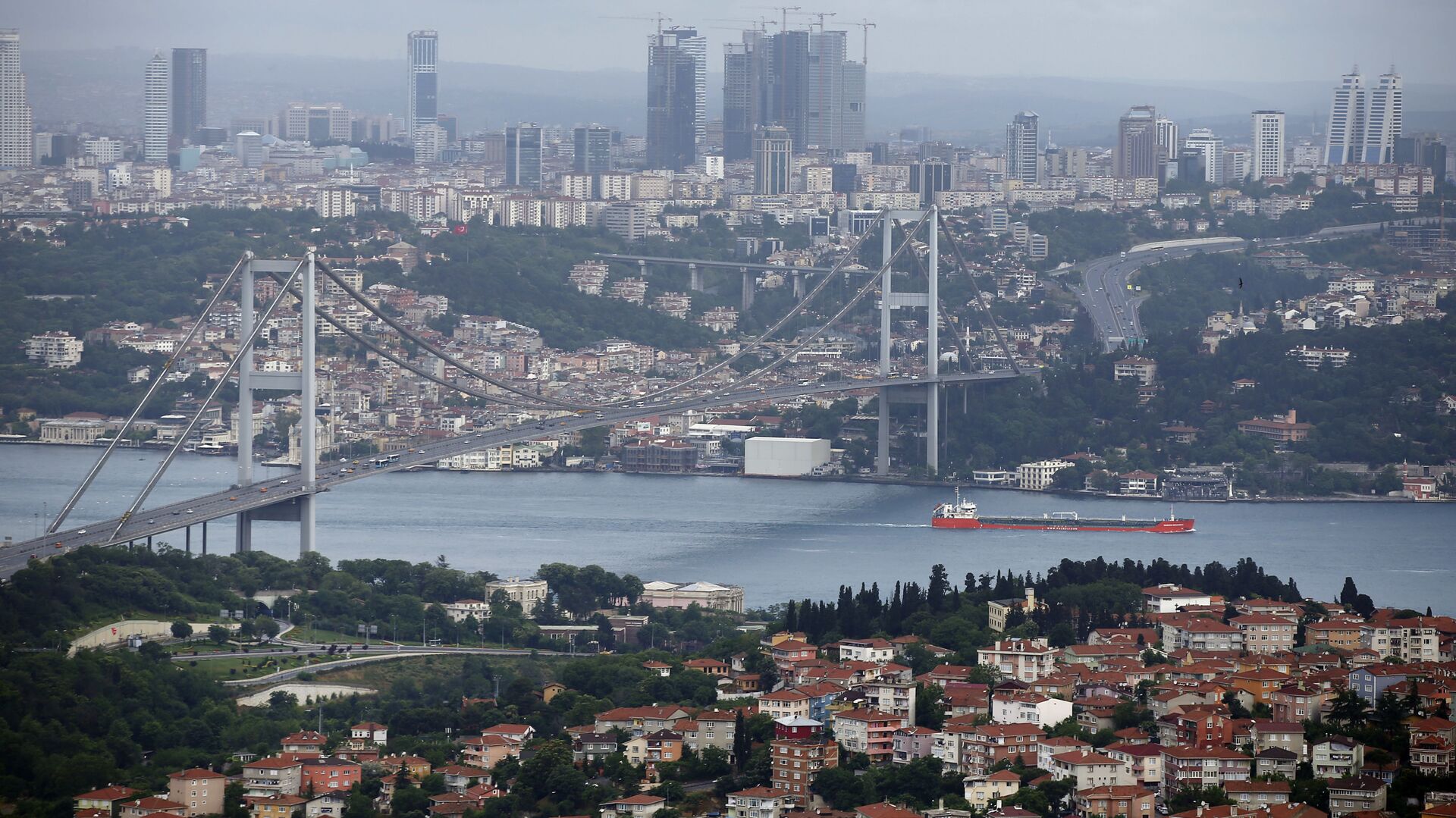Phong cảnh thành phố Istanbul và vịnh Bosphorus - Sputnik Việt Nam, 1920, 24.03.2022