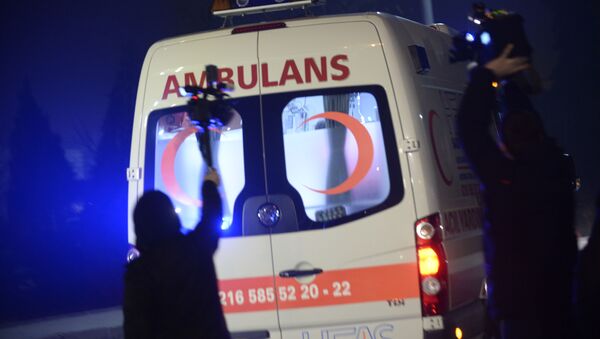 Xe cứu thương tại thủ đô Istanbul - Sputnik Việt Nam