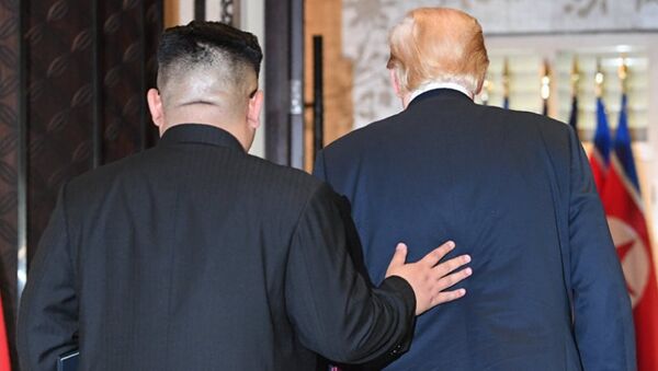 Kim Jong Un và Trump - Sputnik Việt Nam