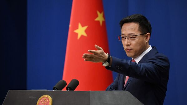 Phát ngôn viên Bộ Ngoại giao Trung Quốc Triệu Lập Kiên - Sputnik Việt Nam