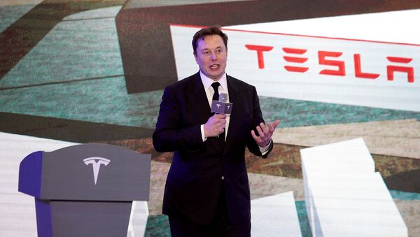 Người sáng lập và CEO của Tesla Inc và SpaceX, Elon Musk - Sputnik Việt Nam