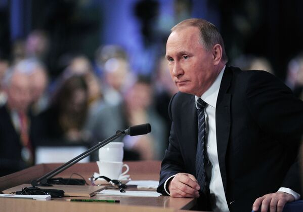 Cuộc họp báo thường niên của tổng thống Putin - Sputnik Việt Nam